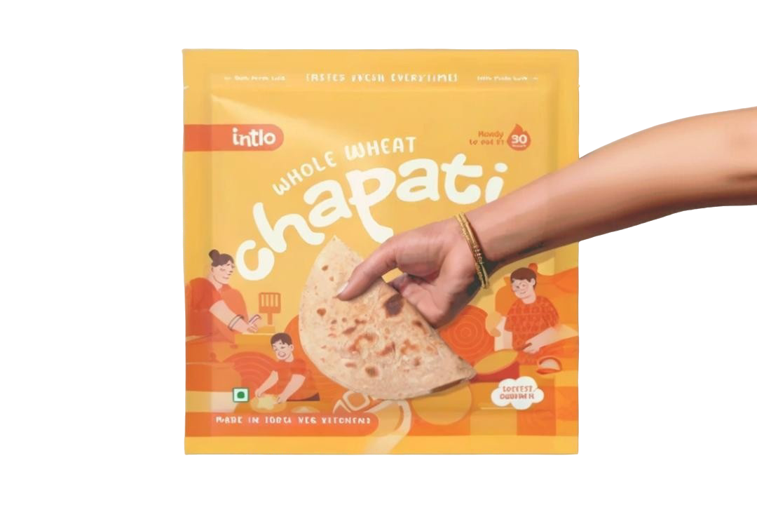 INTLO WHOLE WHEAT CHAPATI 450G